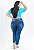 Calça Jeans Latitude Plus Size Skinny Seleny Azul - Imagem 2