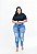 Calça Jeans Potencial Plus Size Skinny Kerlen Azul - Imagem 1