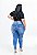 Calça Jeans Potencial Plus Size Skinny Kerlen Azul - Imagem 3