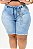 Bermuda Jeans Ciclista Ane Plus Size Sthelabriny Azul - Imagem 5