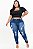 Calça Jeans Ane Plus Size Skinny Laceni Azul - Imagem 1