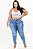 Calça Jeans Ane Plus Size Skinny Jesley Azul - Imagem 2