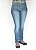 Calça Jeans Helix Feminina Azul com Elastano - Imagem 3