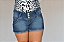 Shorts Jeans Meitrix Azul com Elastano com Bolsos - Imagem 2