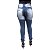 Calça Jeans Feminina Escura Manchada Cheris Levanta Bumbum - Imagem 3