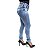 Calça Ri19 Jeans Feminina Azul Levanta Bumbum com Lycra - Imagem 3