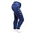 Calça Jeans Plus Size Rasgadinha Feminina Azul Helix - Imagem 1