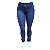Calça Jeans Plus Size Rasgadinha Feminina Azul Helix - Imagem 2