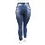 Calça Jeans Plus Size Azul Feminina Credencial Cintura Alta - Imagem 3
