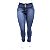 Calça Jeans Plus Size Azul Feminina Credencial com Elastano - Imagem 1
