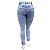 Calça Jeans Plus Size Feminina Hot Pants Manchada Cheris - Imagem 1