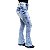 Calça Jeans Flare Rasgadinha Hot Pants Manchada HJ Jeans - Imagem 2