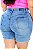 Bermuda Jeans Ane Plus Size Princilia Azul - Imagem 5