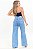 Calça Jeans Helix Wide Leg Larize Azul - Imagem 3