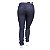 Calça Jeans Feminina Plus Size Hot Pants Escura Básica Cheris - Imagem 3