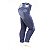 Calça Jeans Feminina Plus Size Hot Pants Azul Escura Cheris - Imagem 2