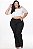Calça Jeans Plus Size Flare Dessyka - Imagem 1