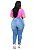 Calça Jeans Latitude Plus Size Skinny Filipa Azul - Imagem 2