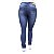 Calça Jeans Feminina Plus Size Azul Escura Helix Cintura Alta - Imagem 1