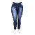Calça Jeans Feminina Plus Size Hot Pants Escura Cheris - Imagem 1