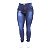 Calça Jeans Feminina Azul Escura Plus Size Hot Pants Cheris - Imagem 2