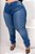 Calça Jeans Ane Plus Size Skinny Miciele Azul - Imagem 3