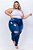 Calça Jeans Ane Plus Size Skinny Kayllen Azul - Imagem 3