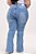 Calça Jeans Ane Plus Size Flare Darleene Azul - Imagem 4