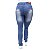 Calça Jeans Feminina Plus Size Azul Manchada Cheris com Lycra - Imagem 2