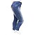 Calça Jeans Feminina Plus Size Azul Manchada Cheris com Lycra - Imagem 3