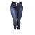 Calça Jeans Plus Size Feminina Azul Escura Credencial com Lycra - Imagem 3