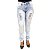 Calça Jeans Feminina Rasgadinha Manchada Helix com Lycra - Imagem 1