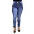 Calça Jeans Feminina Hot Pants Escura Thomix com Lycra - Imagem 1