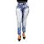 Calça Jeans Feminina Hot Pants Manchada Thomix com Lycra - Imagem 1