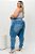 Calça Jeans Ane Plus Size Skinny Rais Azul - Imagem 2