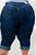 Calça Jeans Ane Plus Size Capri Mariozete Azul - Imagem 4