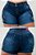 Shorts Jeans Ane Plus Size Dedilene Azul - Imagem 3