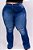 Calça Jeans Ane Plus Size Flare Shahira Azul - Imagem 3