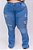 Calça Jeans Ane Plus Size Flare Kezzia Azul - Imagem 3