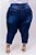 Calça Jeans Ane Plus Size Capri Damiany Azul - Imagem 2
