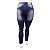 Calça Jeans Plus Size Feminina Desfiada Credencial Cintura Alta - Imagem 3
