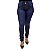 Calça Jeans Feminina Cintura Alta Hot Pants Escura Helix - Imagem 2