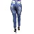 Calça Jeans Feminina Cintura Alta Hot Pants Manchada Cheris - Imagem 3