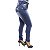 Calça Jeans Feminina com Lycra Thomix Azul Levanta Bumbum - Imagem 2