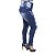 Calça Jeans Feminina Rasgadinha Cintura Alta Hot Pants Cheris - Imagem 3