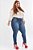 Calça Jeans Ane Plus Size Skinny Denaria Azul - Imagem 5
