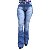 Calça Jeans Feminina Flare Rasgadinha Thomix - Imagem 3