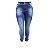 Calça Jeans Feminina Plus Size Básica Azul Cheris - Imagem 3