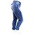 Calça Jeans Feminina Plus Size Básica Azul Cheris - Imagem 4