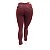 Calça Jeans Feminina Plus Size Hot Pants Vinho Cheris - Imagem 1